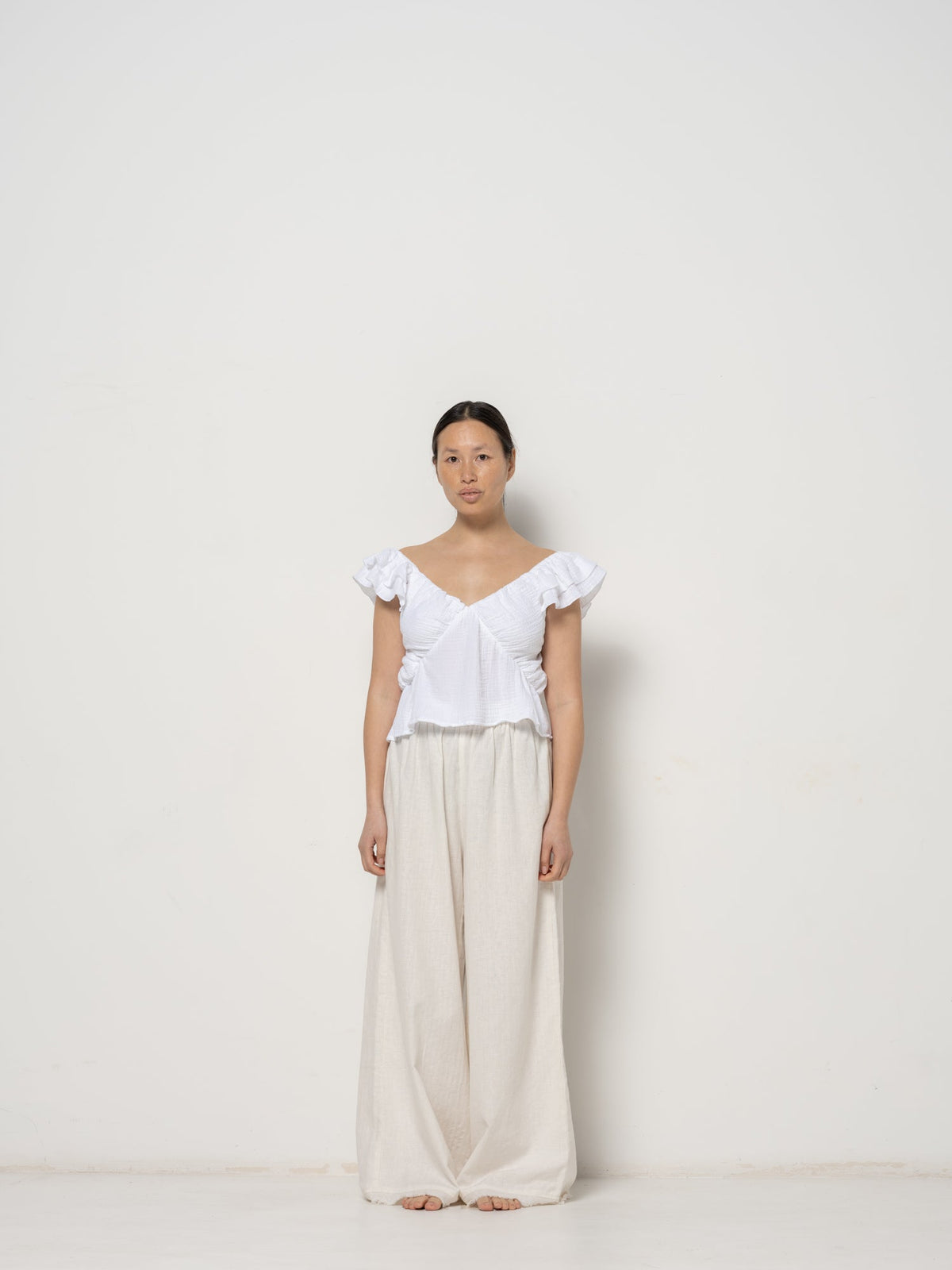 Manon Pants - Natural Dye Hemp Organic Cotton