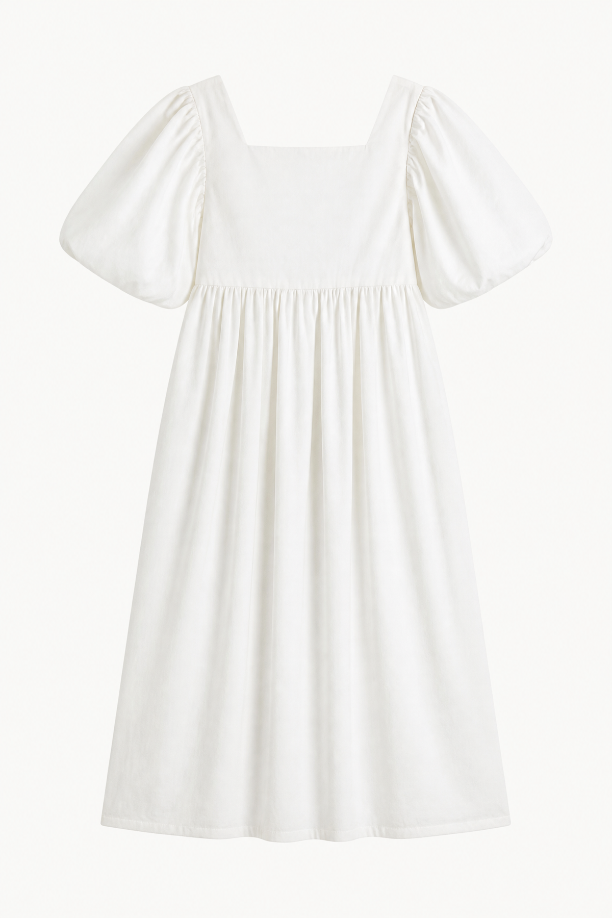 Dress A Cappella - White Organic Cotton