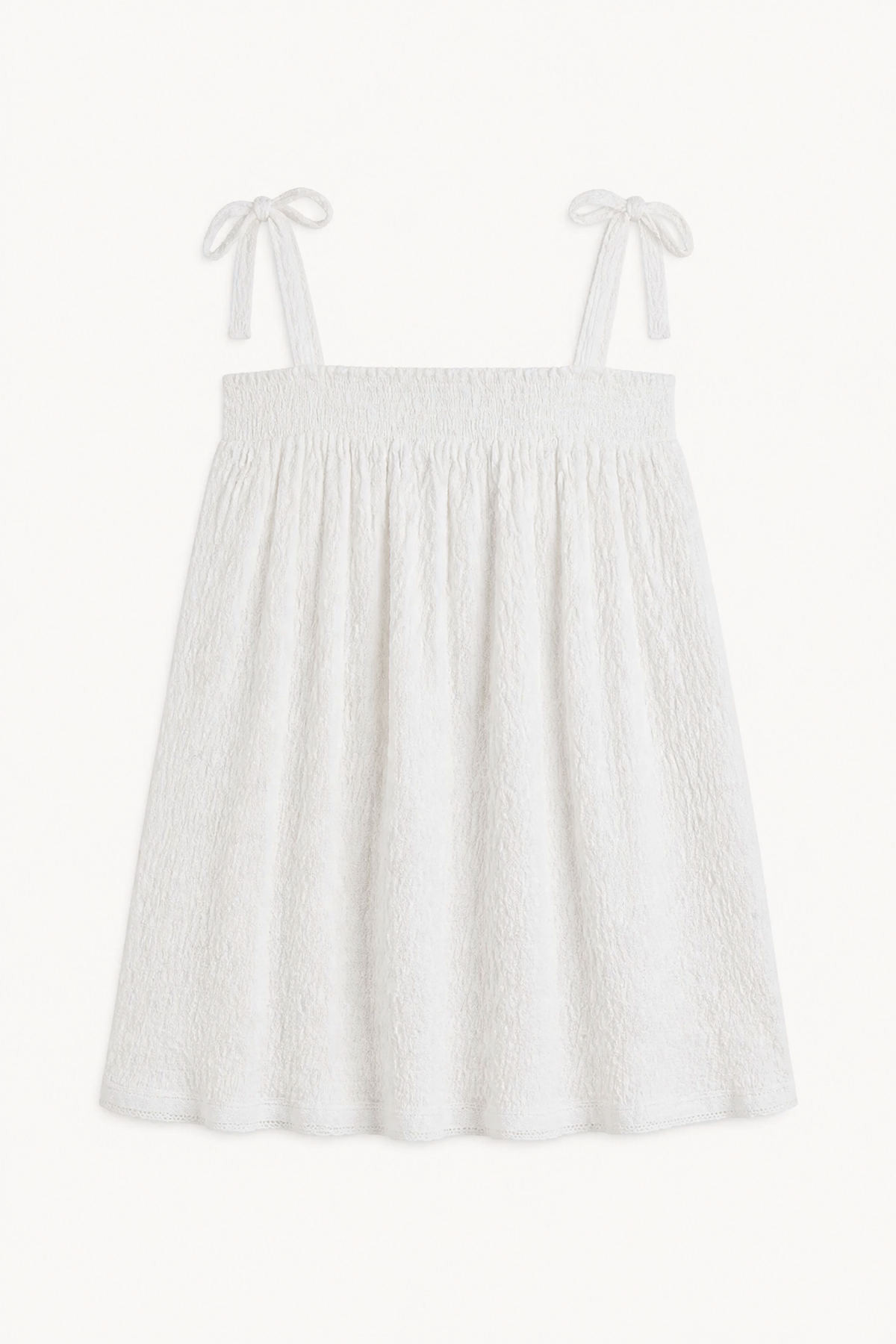 Étienne Dress - White Powder Cotton
