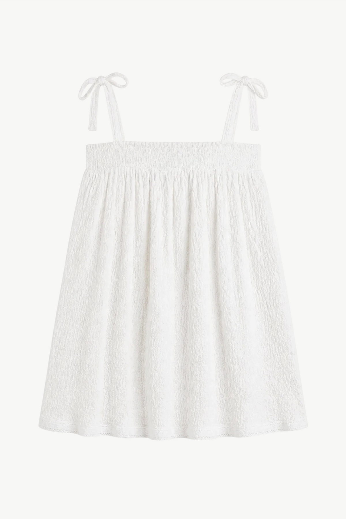 Étienne Dress - White Powder Cotton