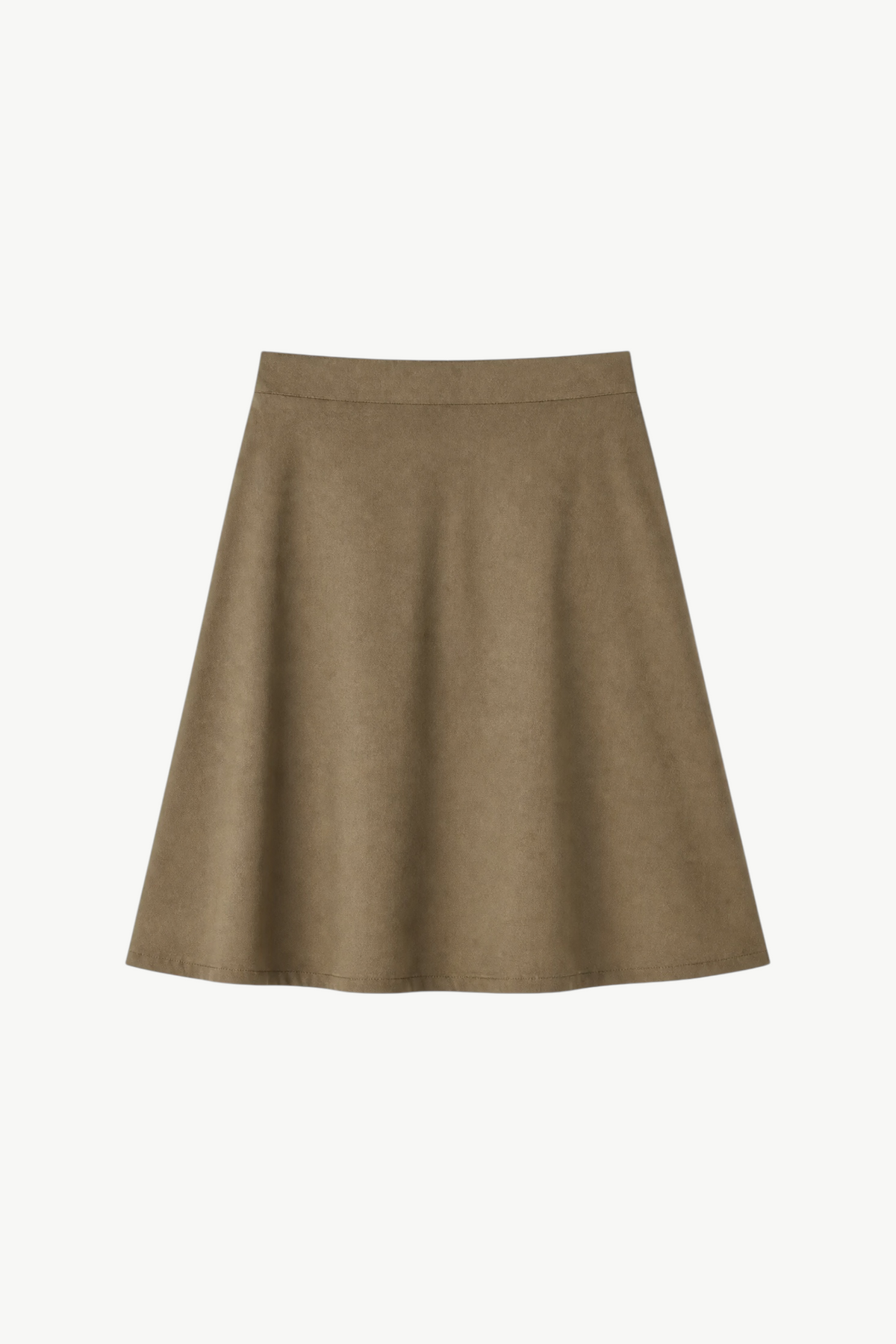 Opus Skirt - Olive Cotton