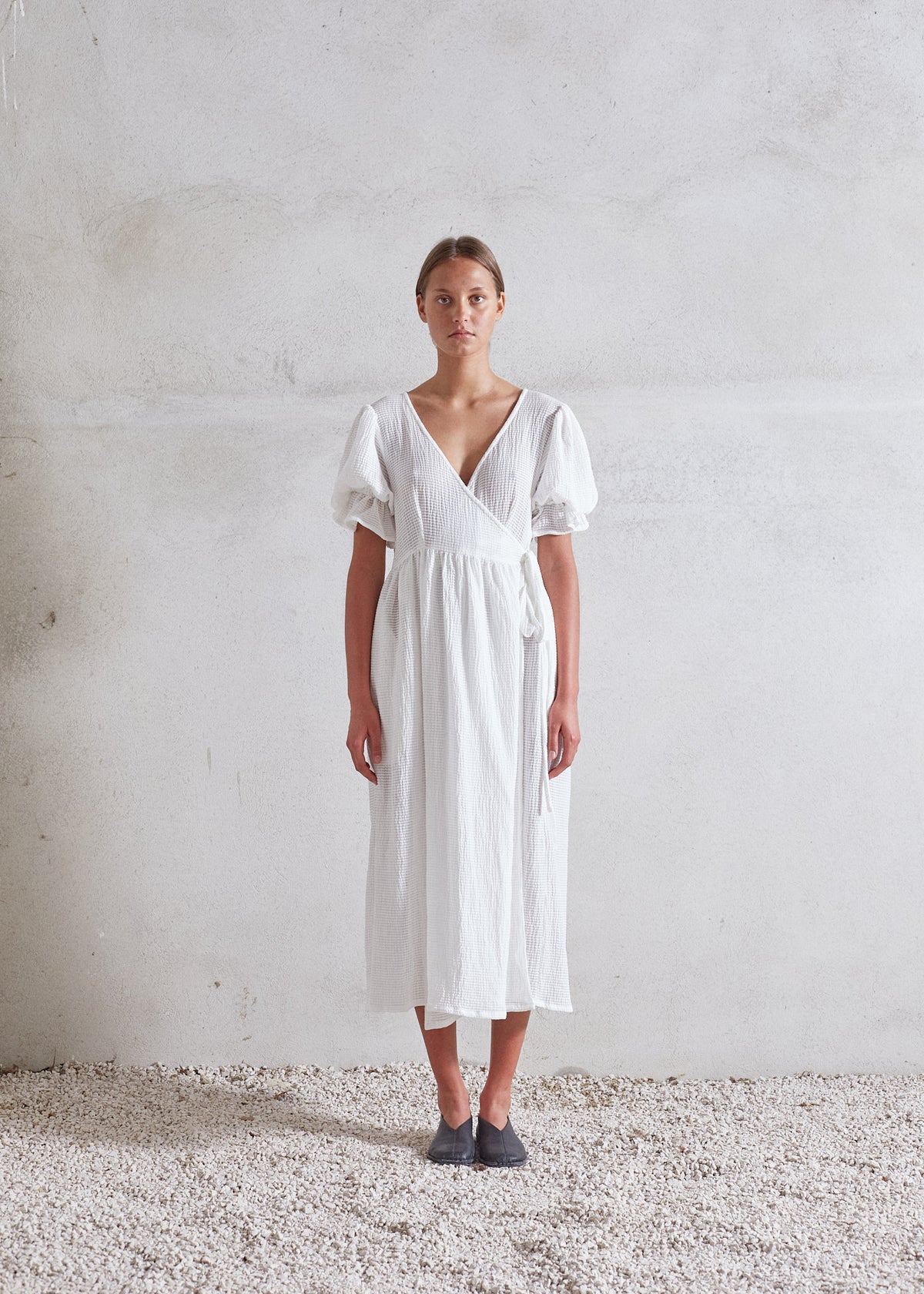 Sonata Dress - Soft Wave Cotton