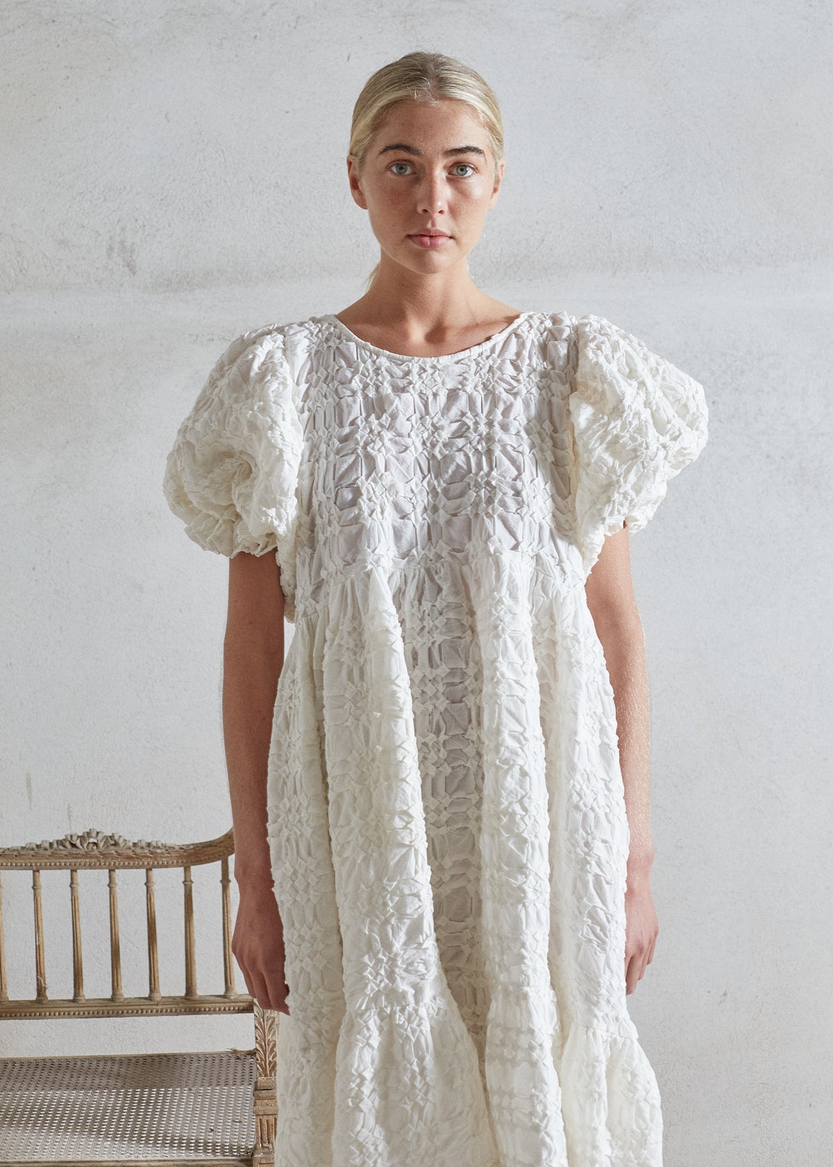 Matisse Dress - Hand Smock Cotton