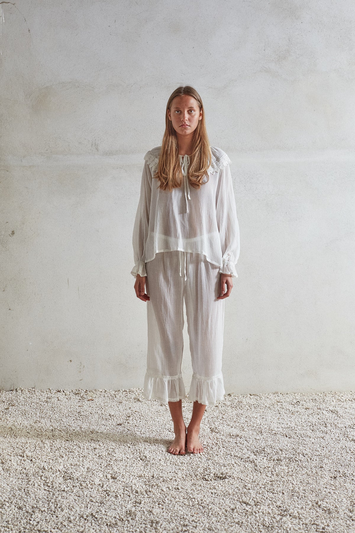 Nocturne Lounge Set - Silk Cotton