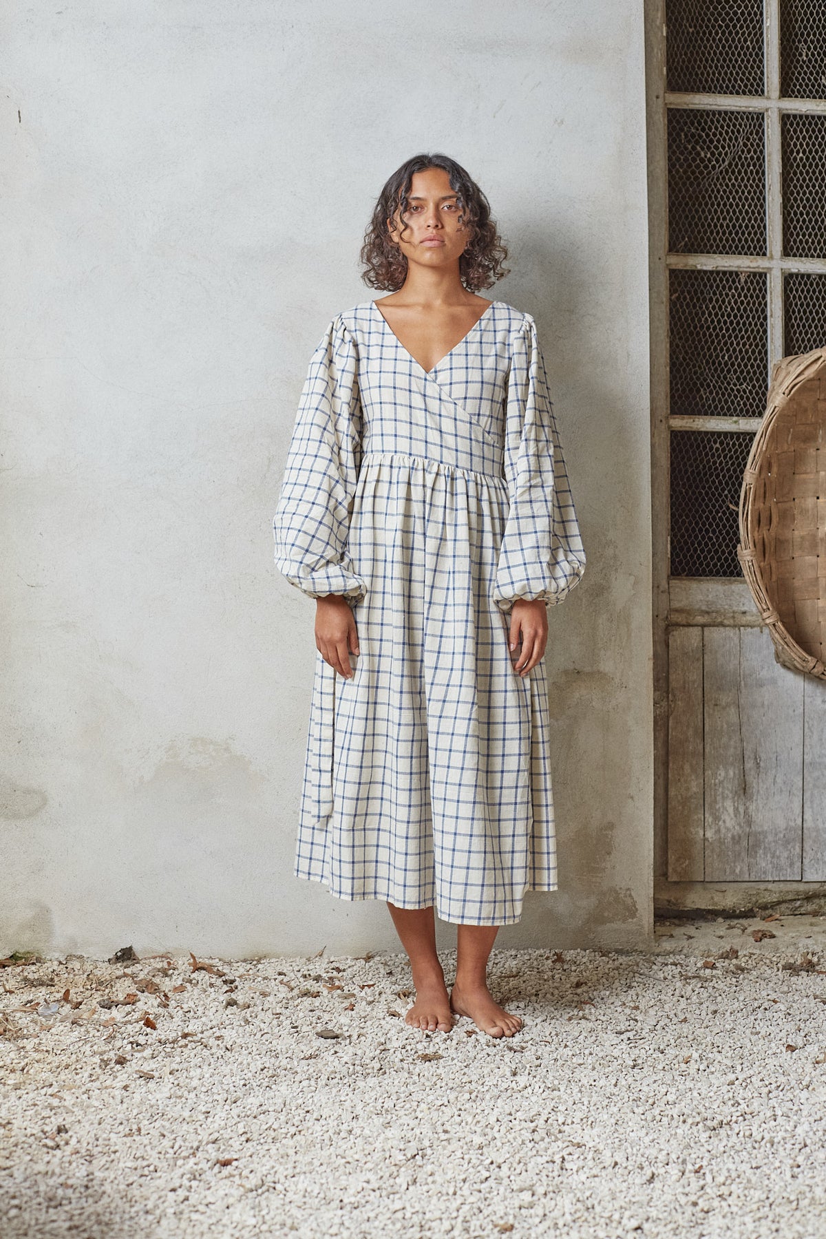 La Robe Prairie – Indian Checker Cotton
