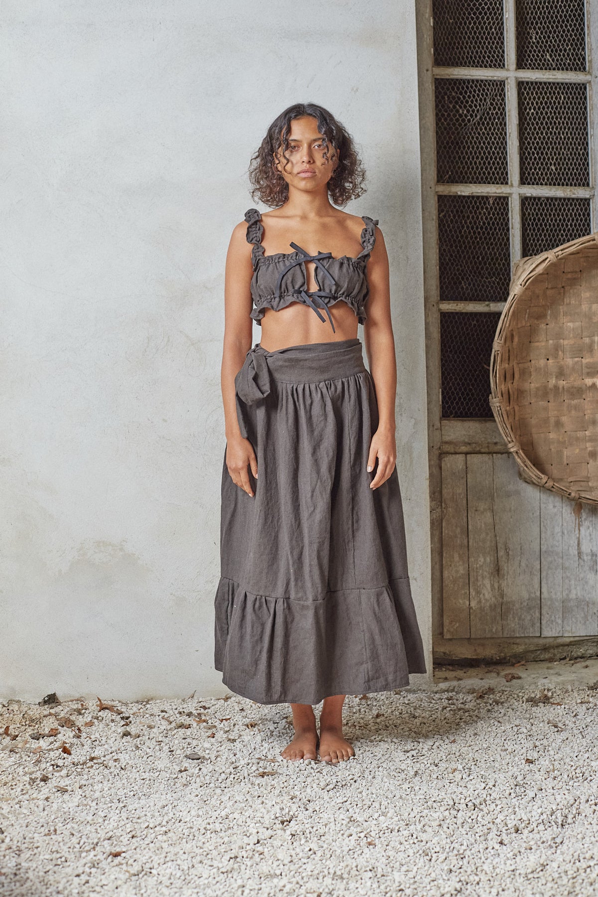 La Jupe Sauvage – Cabin Linen Cotton