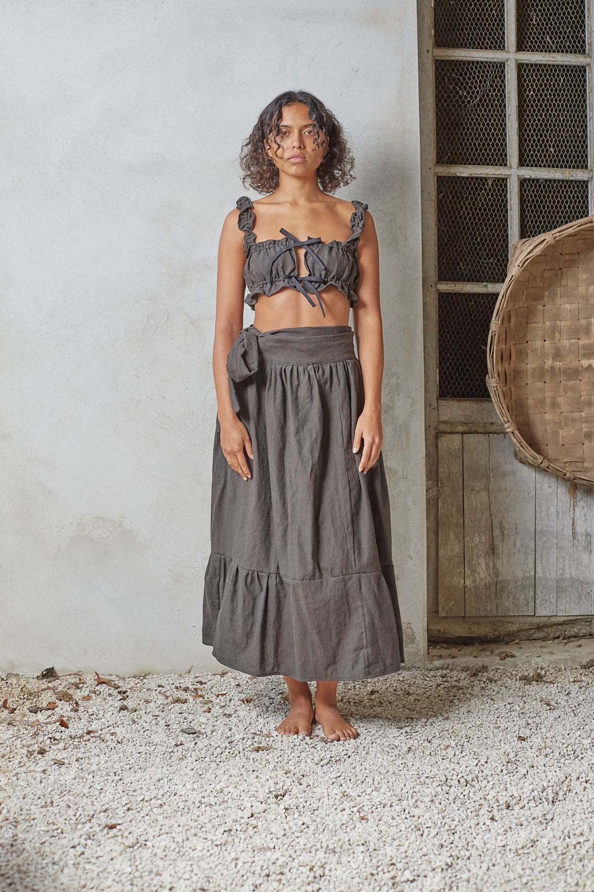 La Haut du Chiffonée – Winter Cabin Linen Cotton