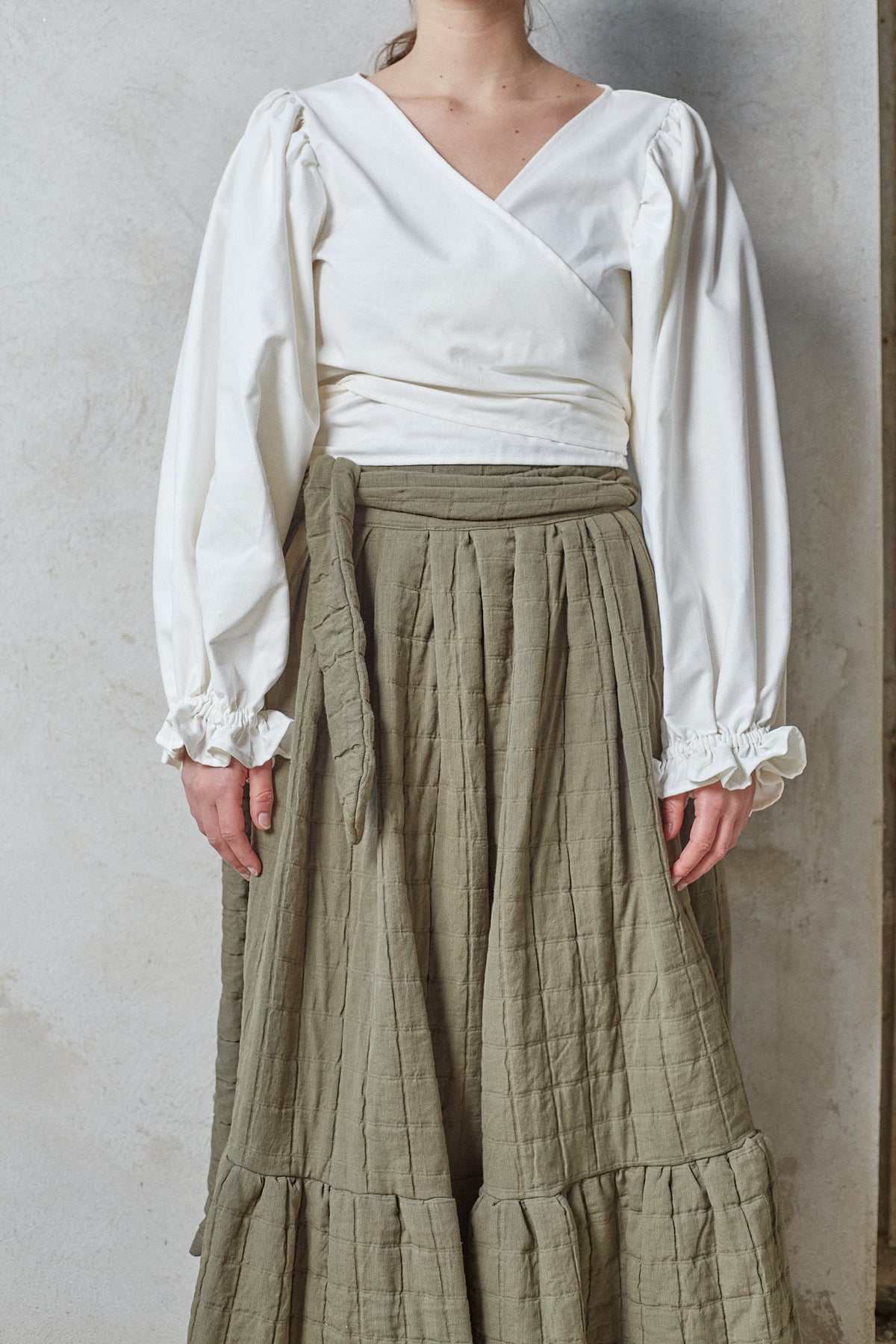 La Blouse Moisson – White Cotton